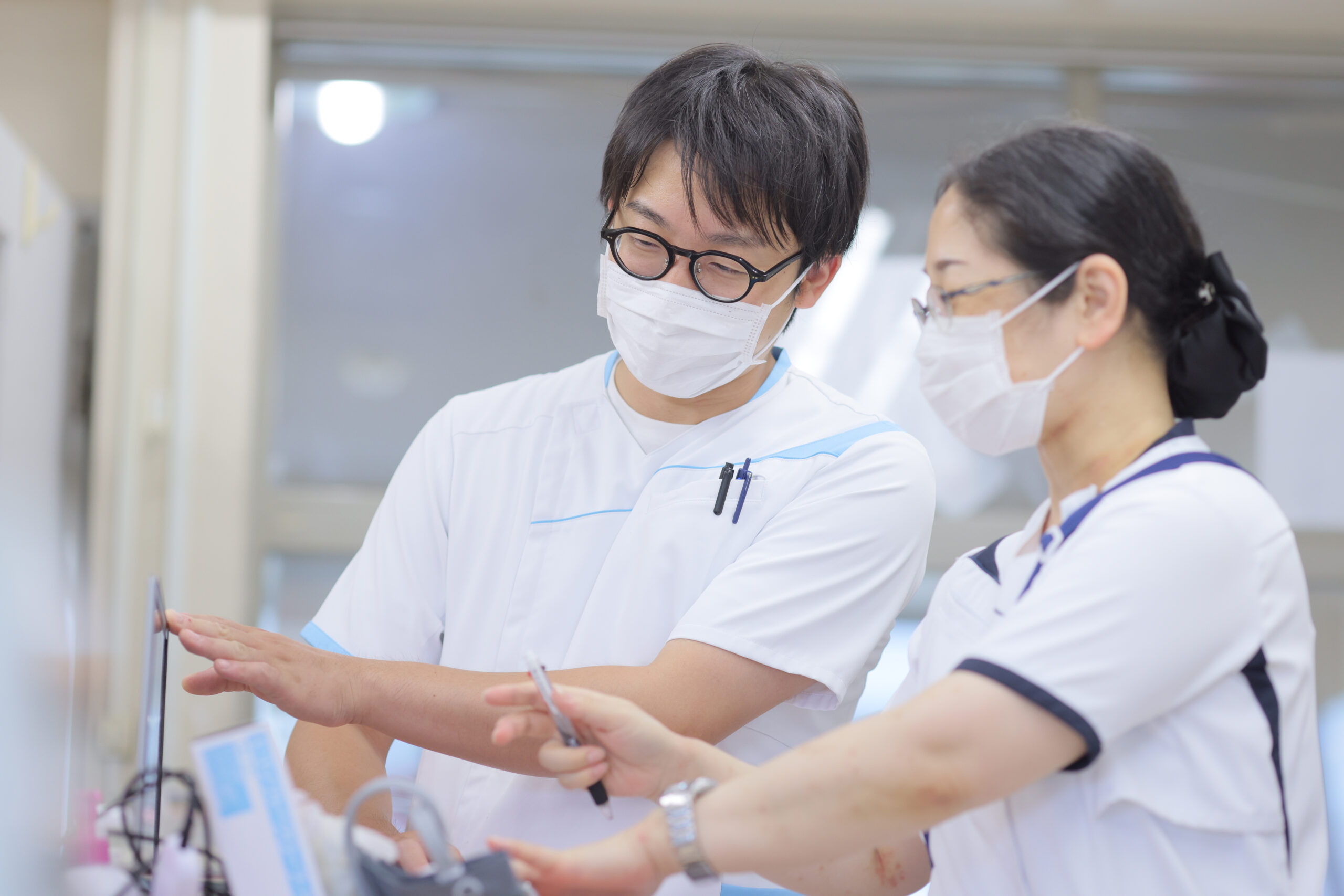 京都府宇治市にある社会福祉法人あじろぎ会宇治病院で働く看護師（特定行為研修修了者）