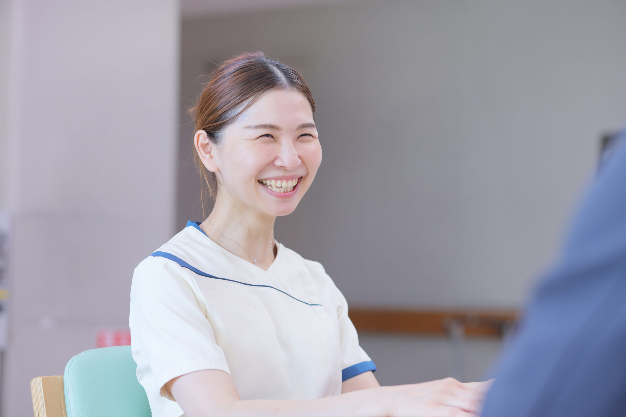 京都府宇治市にある社会福祉法人あじろぎ会宇治病院で働く看護補助者