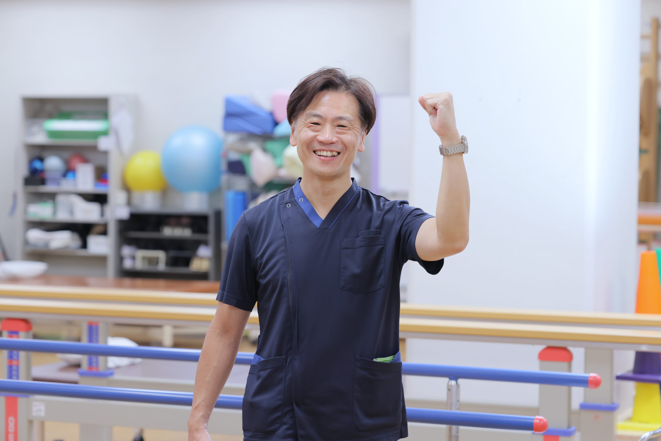京都府宇治市にある社会福祉法人あじろぎ会宇治病院リハビリテーション部統括部長