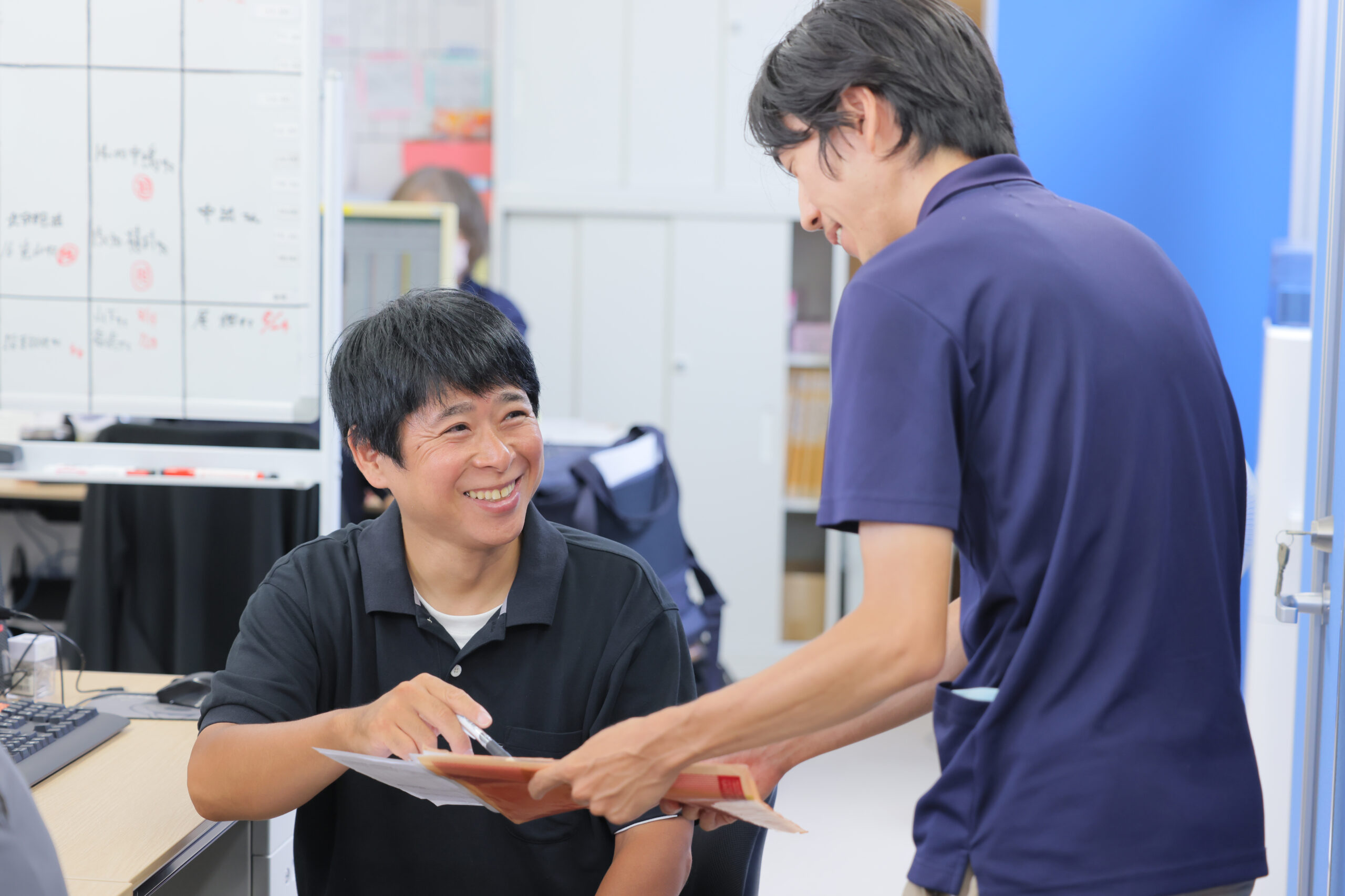 京都府宇治市にある社会福祉法人あじろぎ会ケアプランセンター大久保で働くケアマネージャー
