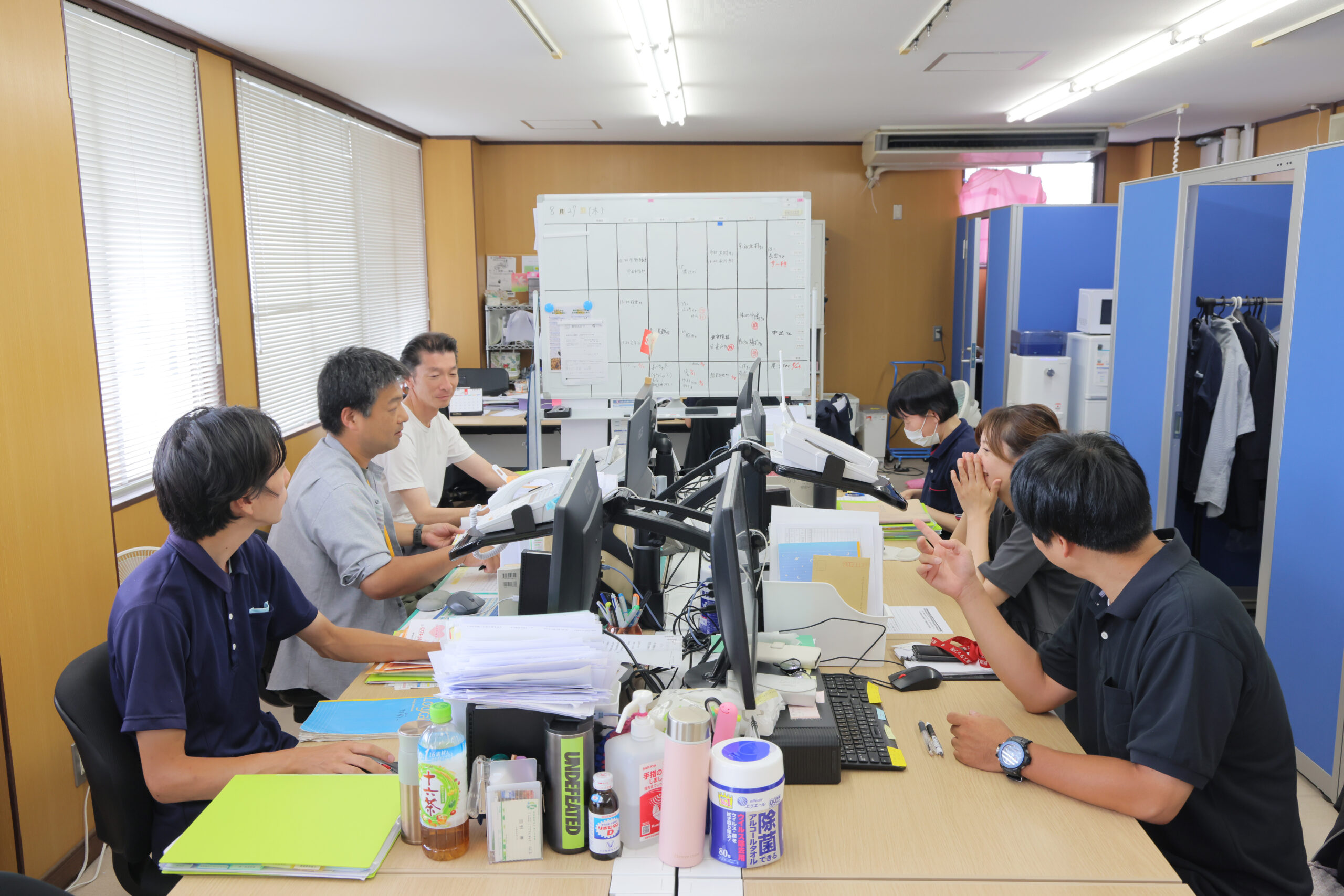 京都府宇治市にある社会福祉法人あじろぎ会ケアプランセンター大久保で働くケアマネージャー