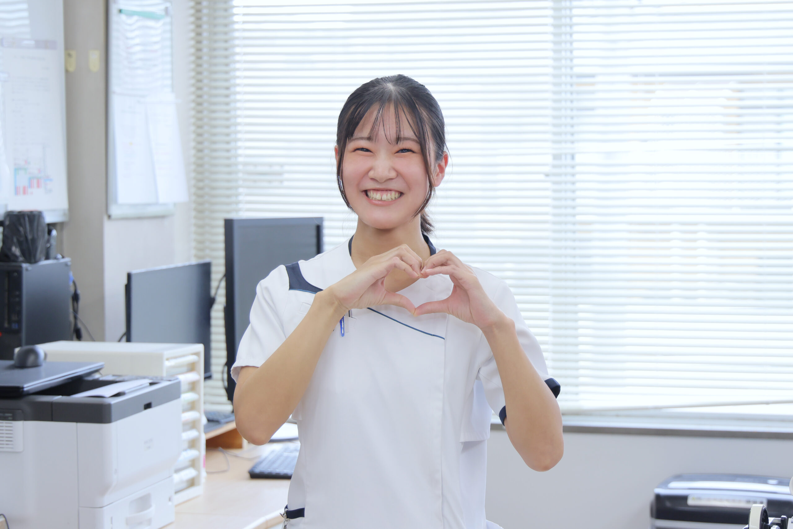 京都府宇治市にある社会福祉法人あじろぎ会宇治病院の障害者病棟で働く看護師