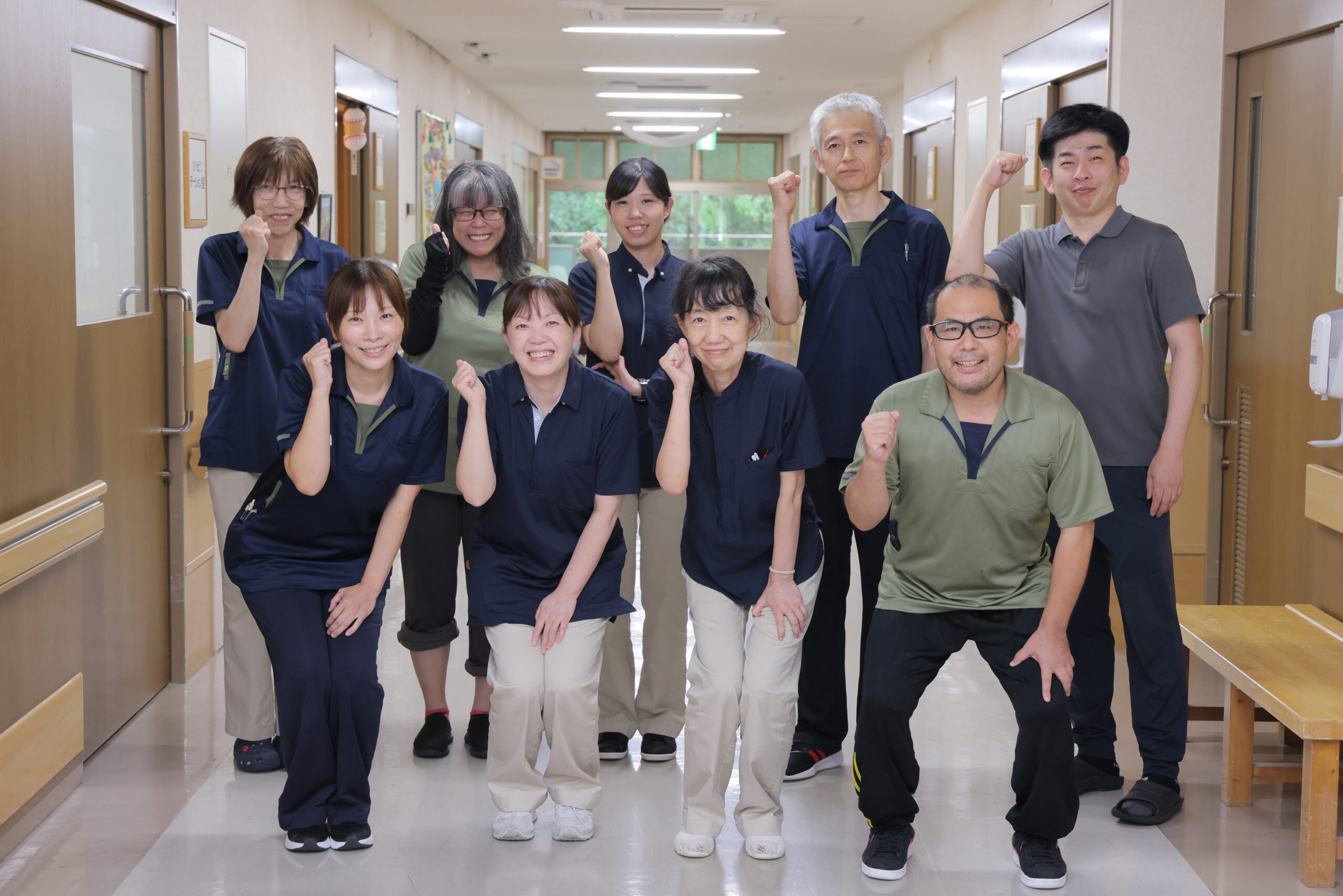 京都府宇治市にある社会福祉法人あじろぎ会 笠取ふれあい福祉センターで働く介護スタッフ