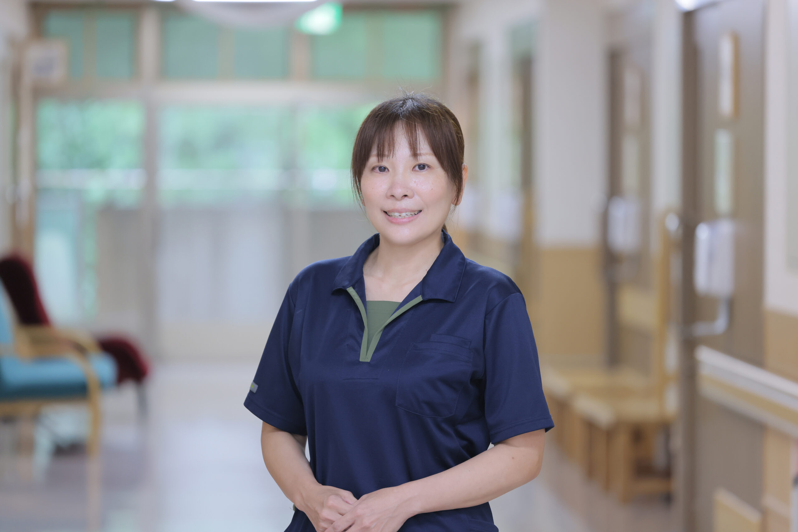 京都府宇治市にある社会福祉法人あじろぎ会 笠取ふれあい福祉センターで働く介護スタッフ