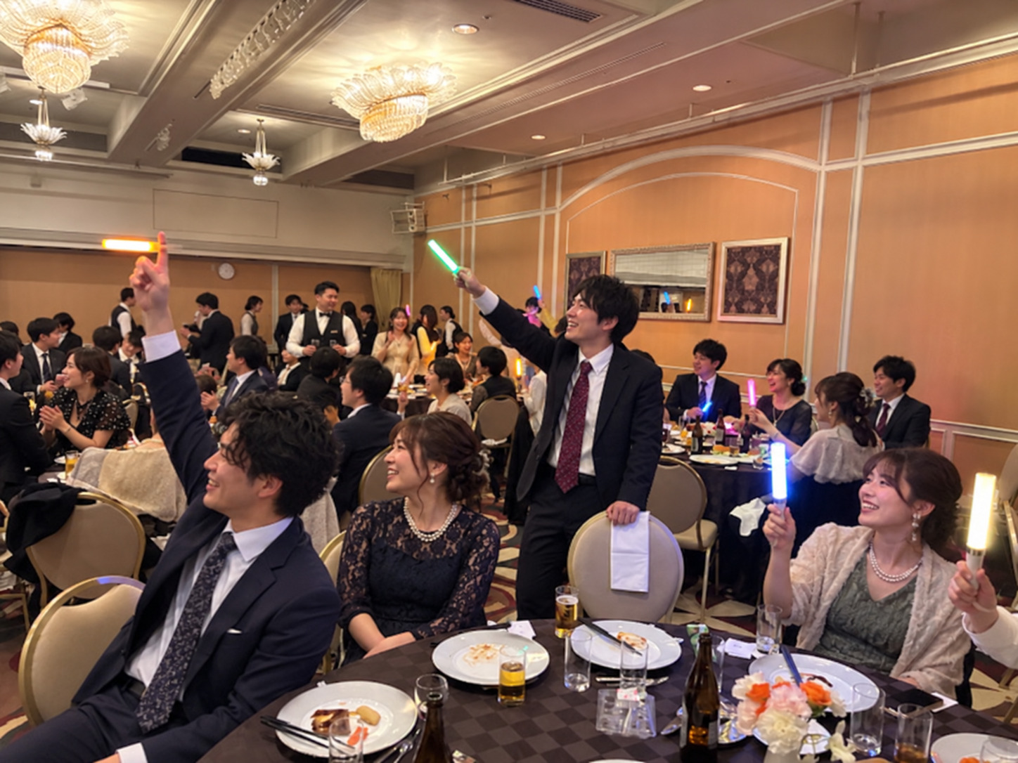 京都府宇治市にある社会福祉法人あじろぎ会 宇治病院の福利厚生・忘年会の様子